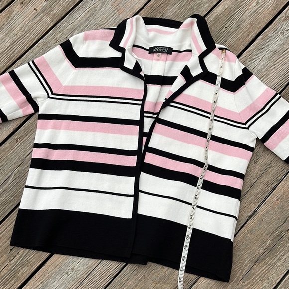 Kasper cotton open front cardigan PXL - Picture 8 of 8